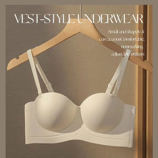 Women's Half Cup Push-Up Bra | Demi Cup Underwire Bra for Enhanced Cleavage