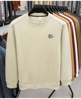 Men's Double-Sided Long Sleeve Top | Warm Casual Base Layer All-Season Sweatshirt Promise Mart