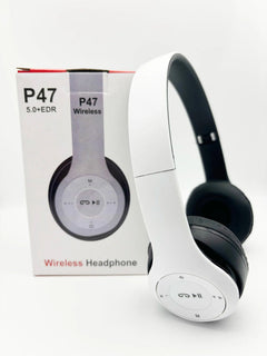 P47 Stereo Headset Bluetooth 5.0 | Wireless Headphones with Noise Isolation & Bass Promise Mart