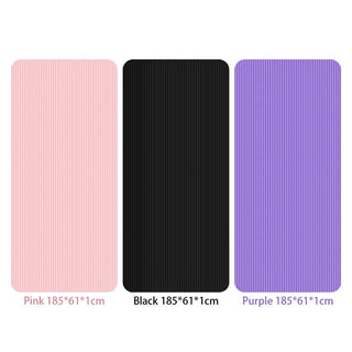 Yoga Mat Non Slip Exercise Mat Thick Solid Color Fitness Mat Yoga Workout Mat Multi-Function for Home Gym Promise Mart