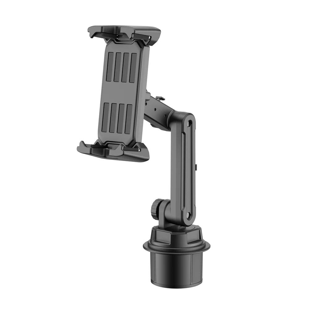 Car Tablet Stand Cup Slot 360 Adjustable Smartphone Holder 270 Tilt Bar Triangular Base Ram Mount SUV Tools for Ipad Pro 11 Air