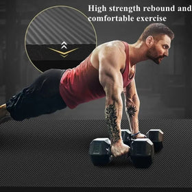 183×60cm 15-20MM Thick Yoga Mat Anti-skid Sports Fitness Mat Comfort Foam Yoga Matt for Exercise Yoga and Pilates Gymnastics Mat Promise Mart