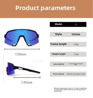 Motorcycle Riding Glasses Outdoor Sports Running Marathon Windproof Dustproof Eye Protection Glasses Motorbike Equipment