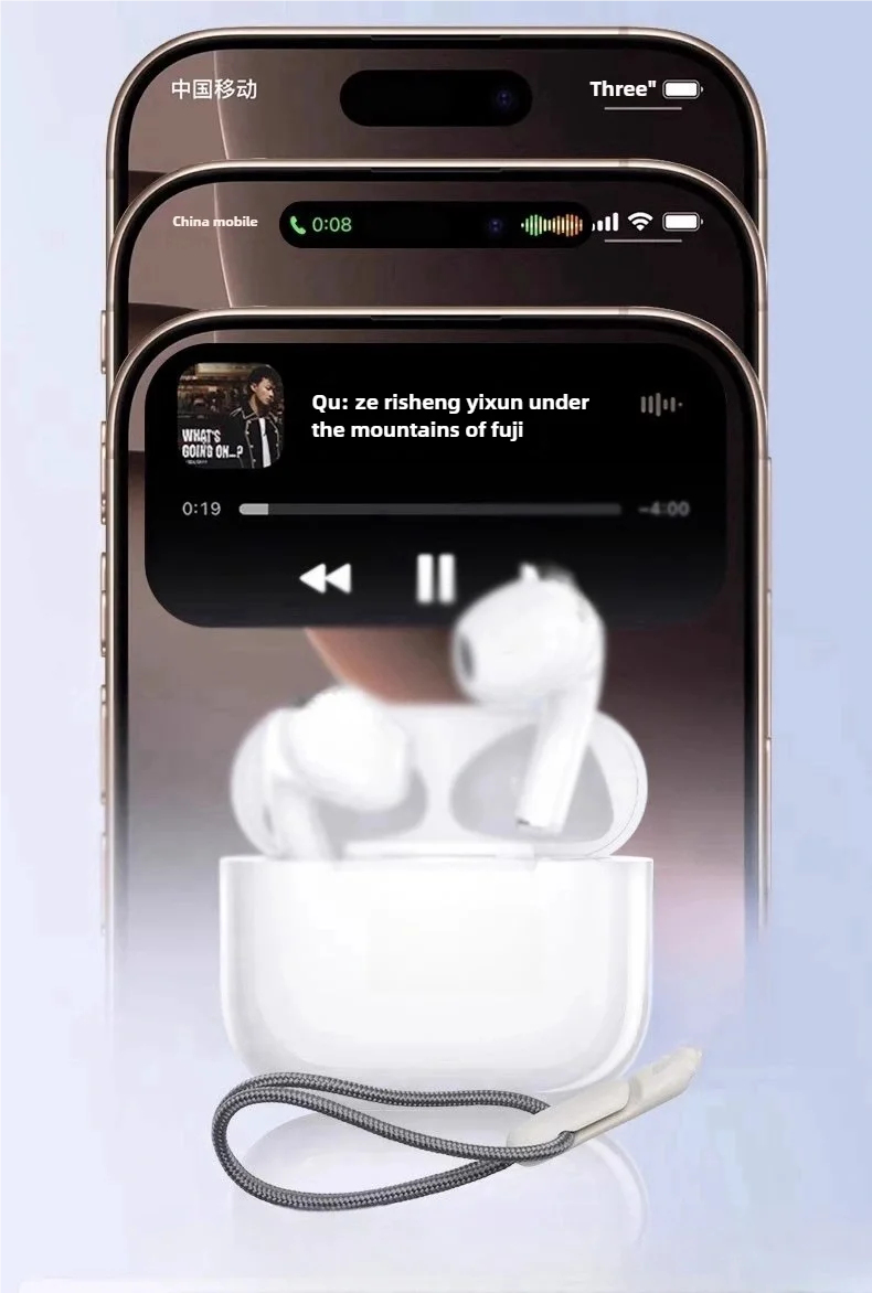 Airs Pro7 TWS Earbuds Bluetooth Wireless Headsets with Siri Pop-up Waterproof Positioning Touch Control Earphones for iOS