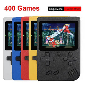 400 In 1 MINI Games Handheld Game Players Portable Retro Video Console Boy 8 Bit 3.0 Inch Color LCD Screen Games Promise Mart