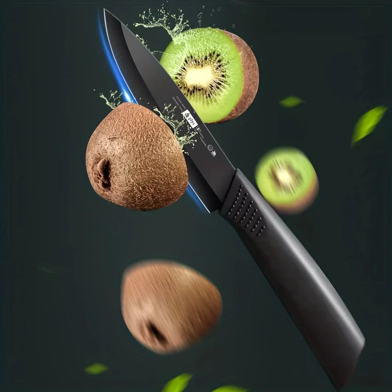 2 Pieces, Ceramic Fruit Knife Set Chef's Knife, Melon Knife and Fruit Knife - Essential kitchen utensils for perfect