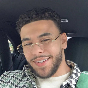 BOYSEEN Rimless Sunglasses | UV400 Gradient Stylish Eyewear for Men & Women Promise Mart