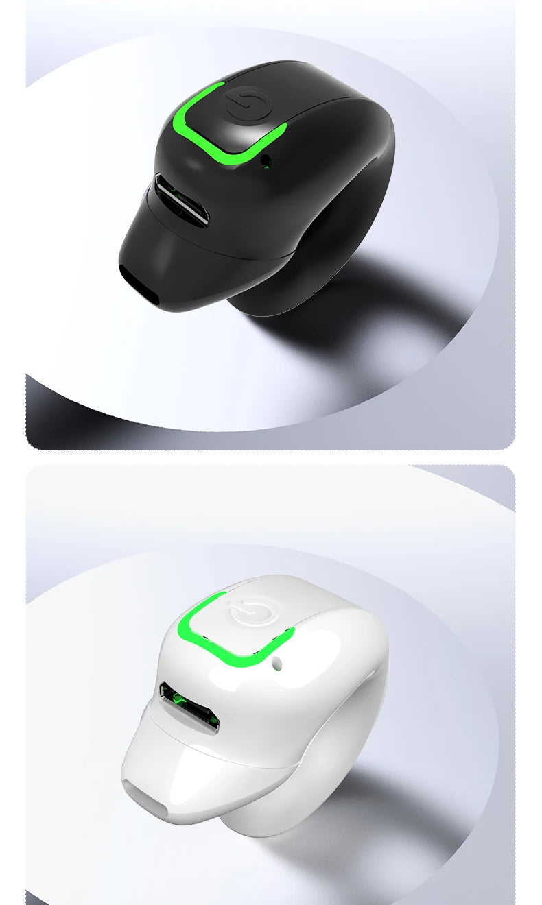 SK GD28 Bone Conduction TWS Headphones Bluetooth V5.3 Ear Clip Lightweight Business Sports Game Headset with Mic Noise Reduction