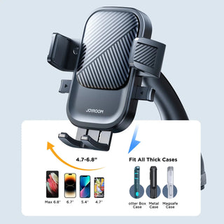 Joyroom Car Phone Holder Mount Car Strong Suction Hands-Free Universal Cell Phone Stand For Dashboard/Windshield 360° Rotation Promise Mart
