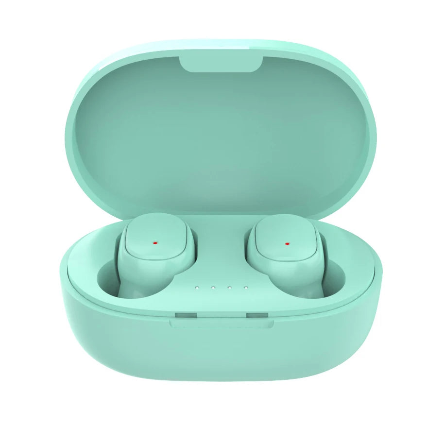Mini TWS A6S Bluetooth Earbuds Wireless In-Ear Headphones Touch Control Portable Charging For Phone Android