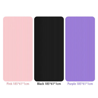 Yoga Mat Non Slip Exercise Mat Thick Solid Color Fitness Mat Yoga Workout Mat Multi-Function for Home Gym Promise Mart