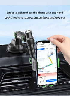 Suction Cup Phone Holder Windshield/Dashboard/Window, Universal Suction Cup Car Phone Holder Mount with Sticky Gel Pad, Compatib Promise Mart