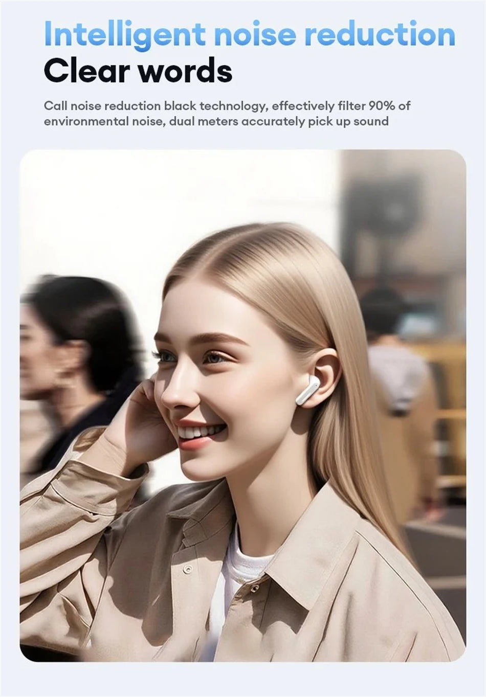 2026 Lenovo Original LE209 Wireless Earphones TWS Bluetooth 6.0 In Ear Earbuds Long Battery Life Earphones Mic Stereo ENC Noise