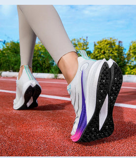 2025 Men's And Women's Professional Carbon Board Marathon Running Shoes Shock Absorption Ultra-light Stable Support Sports Shoes Promise Mart