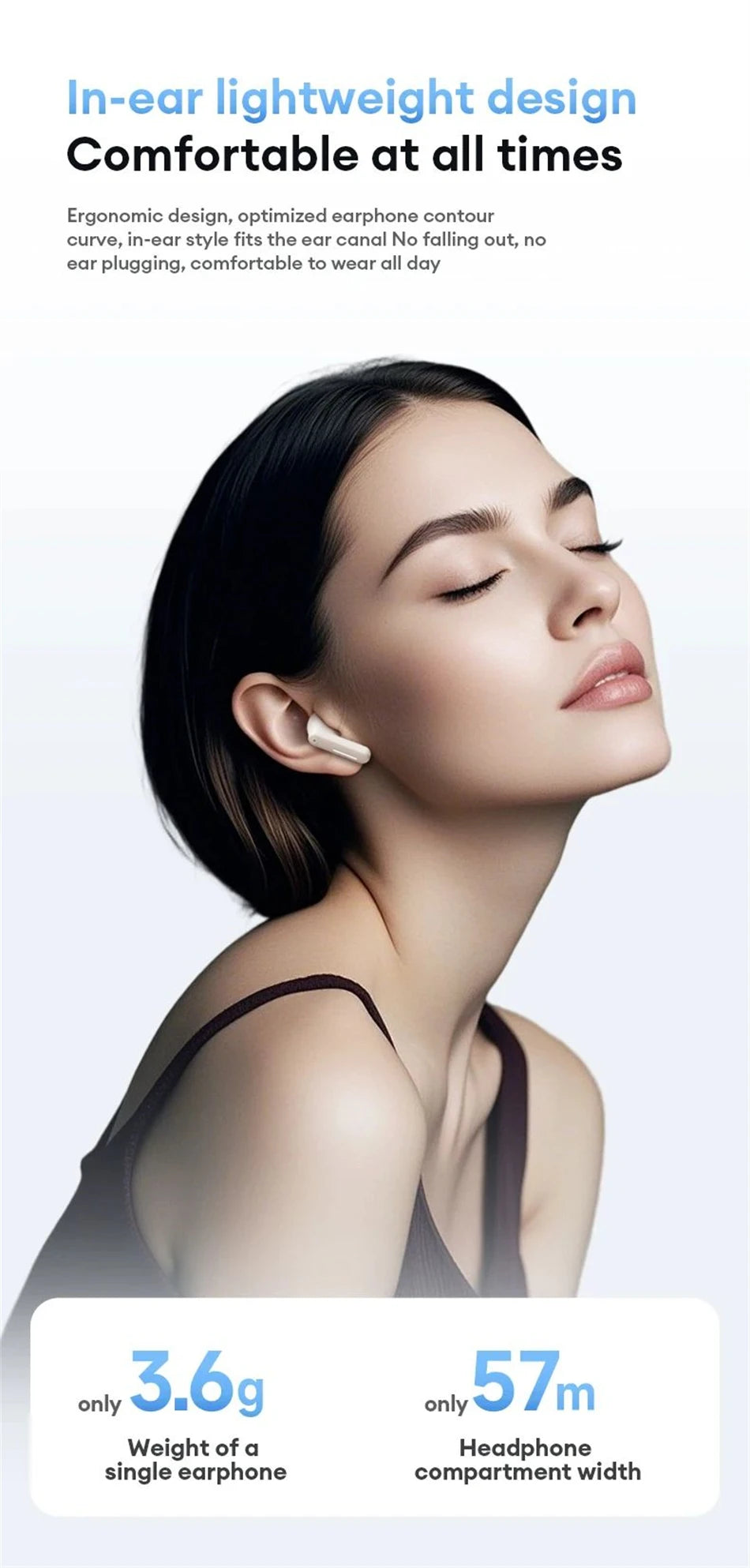 2026 Lenovo Original LE209 Wireless Earphones TWS Bluetooth 6.0 In Ear Earbuds Long Battery Life Earphones Mic Stereo ENC Noise