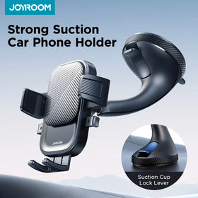 Joyroom Car Phone Holder Mount Car Strong Suction Hands-Free Universal Cell Phone Stand For Dashboard/Windshield 360° Rotation Promise Mart