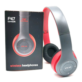 P47 Stereo Headset Bluetooth 5.0 | Wireless Headphones with Noise Isolation & Bass Promise Mart