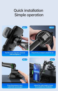 Suction Cup Phone Holder Windshield/Dashboard/Window, Universal Suction Cup Car Phone Holder Mount with Sticky Gel Pad, Compatib Promise Mart