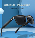 Classic Sunglasses for Men and Women Outdoor Sports Cycling Fishing Hiking Golf, Travel Square Glasses with UV Protection Promise Mart