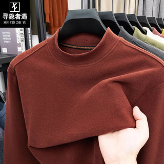 Men's Double-Sided Long Sleeve Top | Warm Casual Base Layer All-Season Sweatshirt Promise Mart