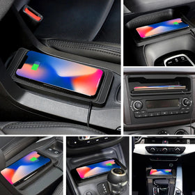 Wireless Car Charger Charging Pad 15w Non Slip Qi Fast Charger For Car Wireless Phone Charger For Android For IPhone 11/12/13/14 Promise Mart