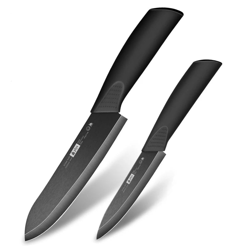 2 Pieces, Ceramic Fruit Knife Set Chef's Knife, Melon Knife and Fruit Knife - Essential kitchen utensils for perfect
