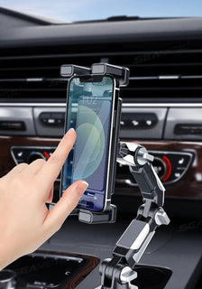 SEAMETAL Car Phone Mount on Cup Holder 6.5-9.5CM Adjustable Base Tablet/Phone Holder 360-Degree Flexible Rotation Phone Stand Promise Mart