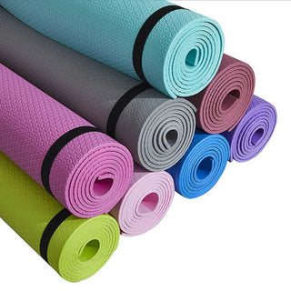 Yoga Mat Anti-skid Sports Fitness Mat 3MM-6MM Thick EVA Comfort Foam yoga matt for Exercise Yoga and Pilates Gymnastics mat Promise Mart