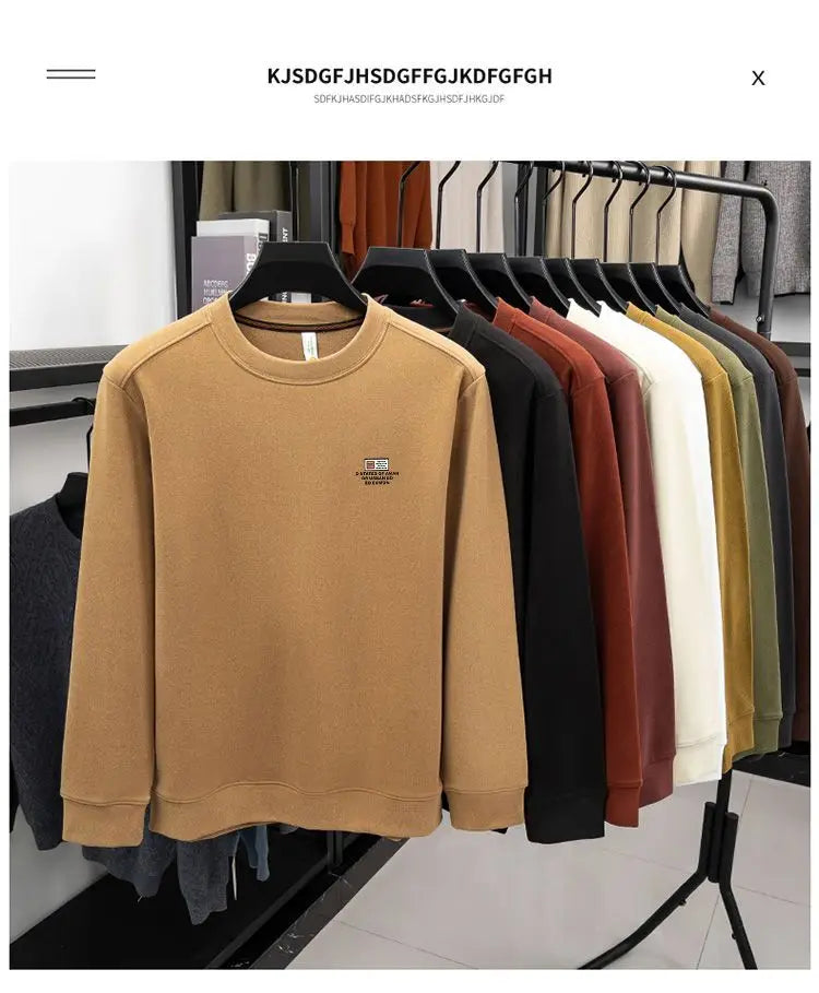 Men's Double-Sided Camere Long Sve T-irt Thiened Casual Warm Base irt Ci Walk All-Season Soft Comfortable Top