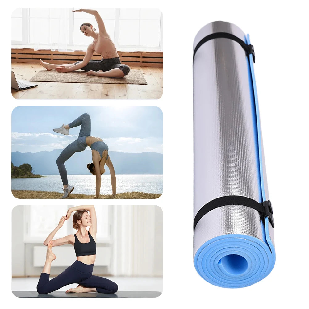 6/8/10MM Thick Yoga Mat Anti-skid Sports Fitness Mat EVA Comfort Foam Yoga Matt for Exercise Yoga and Pilates Gymnastics Mat