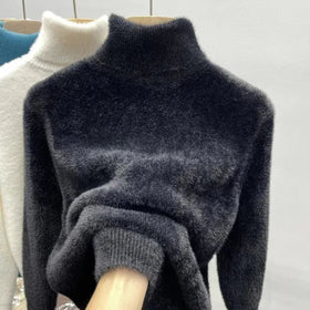 Women's Turtleneck Sweater | Slim Fit Knit Pullover for Autumn & Winter Warmth Promise Mart