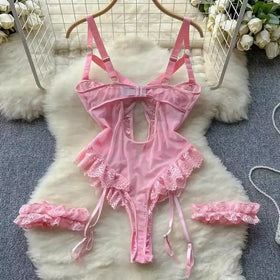 Erotic Underwear Bras Sets For Women Lace Garter Lingerie Intimates 2025 Underwire Bra And Panty Thongs Ladies Underwear Set