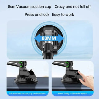 Suction Cup Phone Holder Windshield/Dashboard/Window, Universal Suction Cup Car Phone Holder Mount with Sticky Gel Pad, Compatib Promise Mart