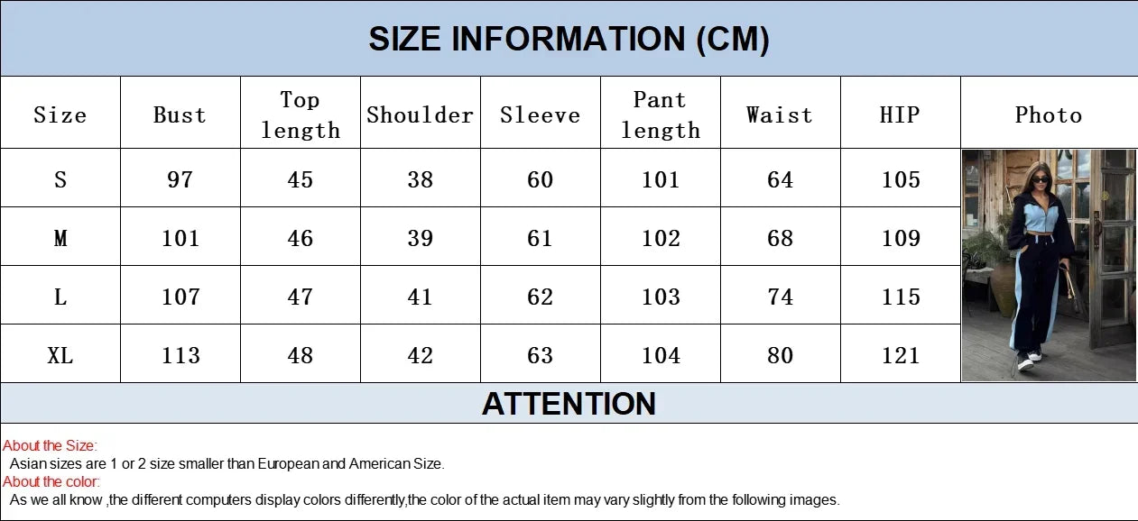 Zekye Autumn Spring Summer Hoodies 2 Piece Sets Long Sleeve Zipper Women's Tracksuit New Crop Tops Wide Leg Sport Pants Set