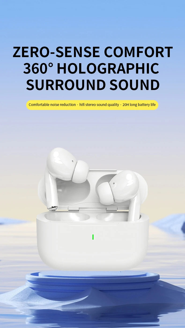 2025 Air Pro Wireless Bluetooth Earphones TWS Headset HiFi Earbuds Noise Reduction Headphones Waterproof For IPHONE Android
