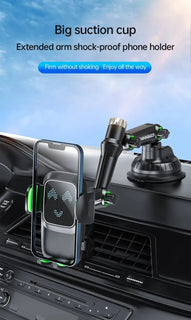 Suction Cup Phone Holder Windshield/Dashboard/Window, Universal Suction Cup Car Phone Holder Mount with Sticky Gel Pad, Compatib Promise Mart