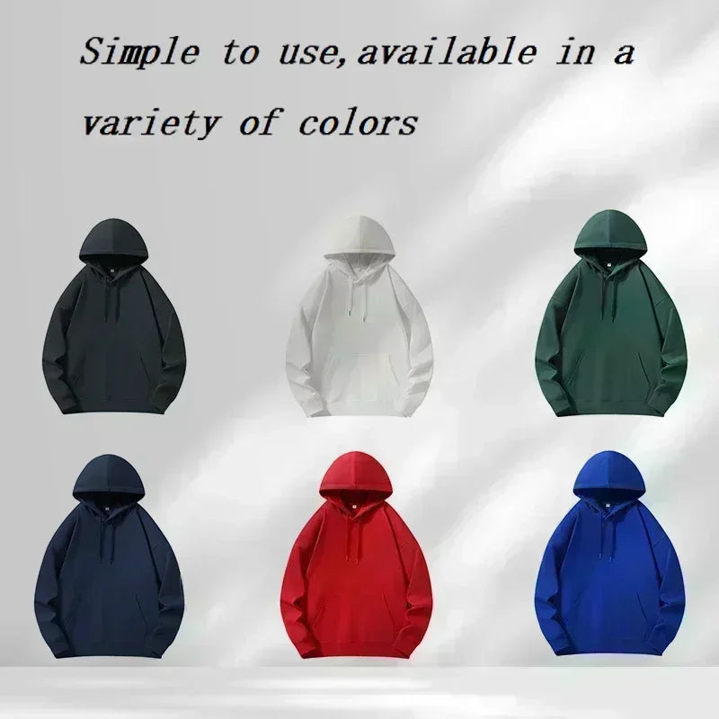 Hooded sweatshirt for men casual and versatile trendy and fashionable Men's hooded casual pullover sweatshirt  men's hooded