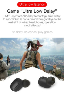 E6S Wireless Bluetooth Earphones TWS Bluetooth Headset Wireless Earbuds Noise Cancelling Earphones with Microphone Headphones Promise Mart