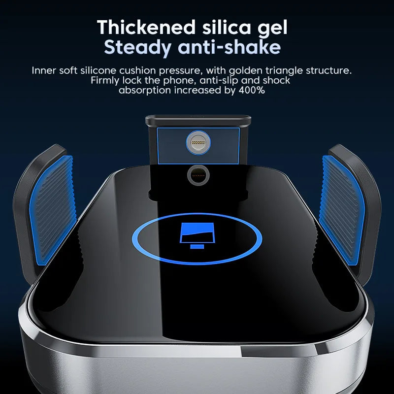 X10S Car Mobile Phone Holder Wireless Charging 66W 15W Car Holder Cellphone Bracket Stand In Car Device for iPhone 16 15 14 13