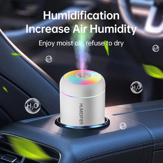 Mini USB Aroma Diffuser & Humidifier – Essential Oil Mist Maker for Car & Home Promise Mart