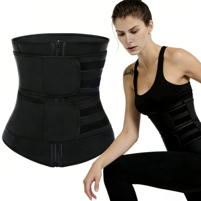 Waist Trainer Plus Size For Women Sports Girdle Corset Slimming Belly Body Shaper Sweat Trimmer Belt Slimmer Weight Loss