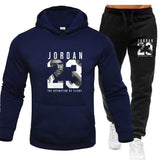 The sweatshirt hoodie is a men's set for Spring 2025 and a women's set for women's sportswear featuring a hoodie and sweatpants Promise Mart