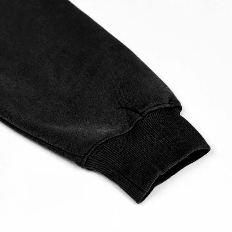 Hip-hop Sweatshirt Single Item Men's High Quality Colorful Bear Print Autumn and Winter Long-sleeved Hoodie New Style