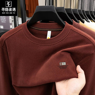 Men's Double-Sided Long Sleeve Top | Warm Casual Base Layer All-Season Sweatshirt Promise Mart