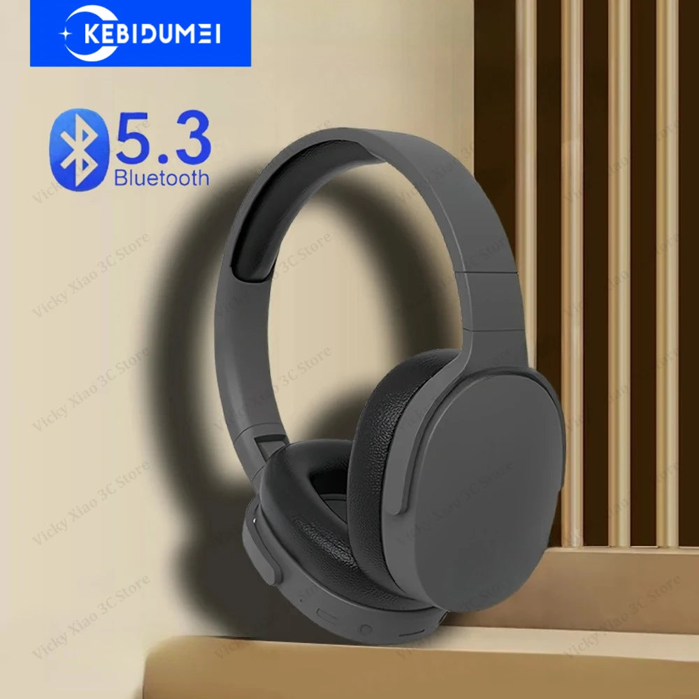 Bluetooth 5.3 Headsets Gaming Headphones Dual Mode Wireless Earphones Foldable Noise Reduction Music Headsets For iPhone Xiaomi