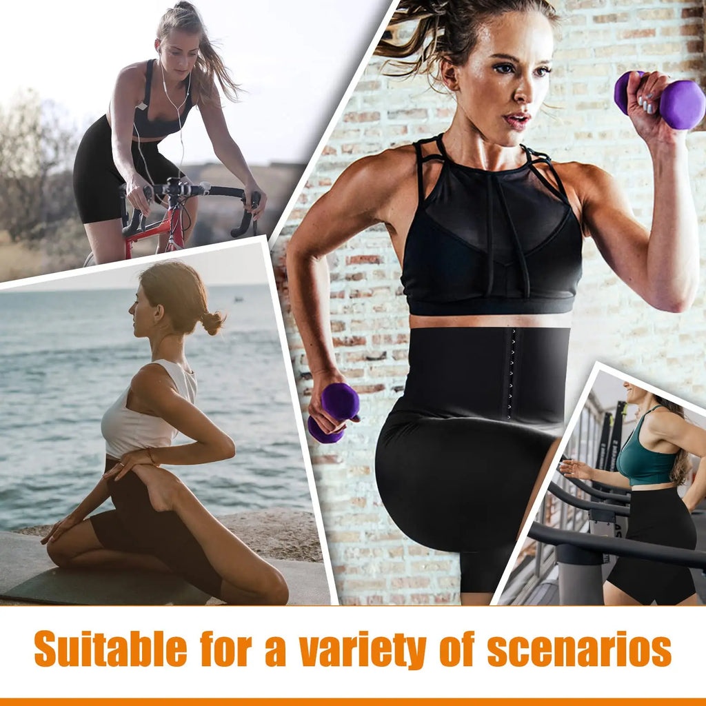 Sauna Sweat Shapewear Shorts Pants Thigh Slim Suit Waist Trainer Weight Loss Shaper Sweatsuit Fitness Compression Thermo Workout