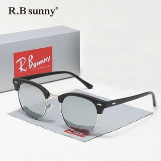 Trendy Polarized Sunglasses | Lightweight UV400 Classic Eyewear for Men & Women Driving