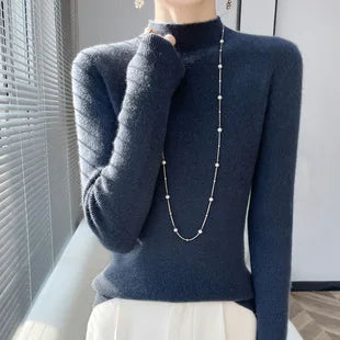 Hooded Sweatshirt for Women Spring Autumn New Hoodie Bottoming Shirt with Knitted Sweater Casual Hooded Pullovers