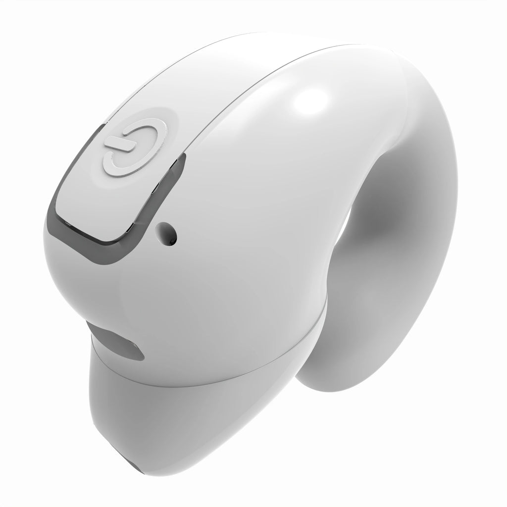 SK GD28 Bone Conduction TWS Headphones Bluetooth V5.3 Ear Clip Lightweight Business Sports Game Headset with Mic Noise Reduction