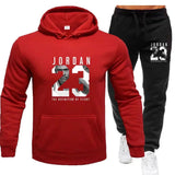 The sweatshirt hoodie is a men's set for Spring 2025 and a women's set for women's sportswear featuring a hoodie and sweatpants Promise Mart
